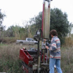 Esecuzione di una prova penetrometrica